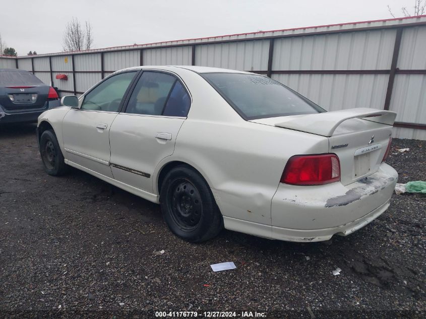 2002 Mitsubishi Galant Es/Ls VIN: 4A3AA46G22E131379 Lot: 41176779