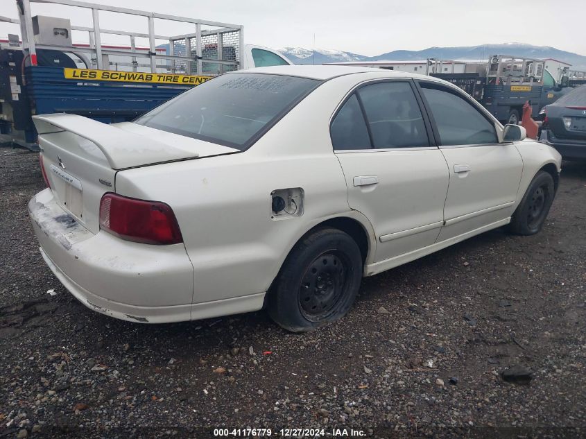 2002 Mitsubishi Galant Es/Ls VIN: 4A3AA46G22E131379 Lot: 41176779