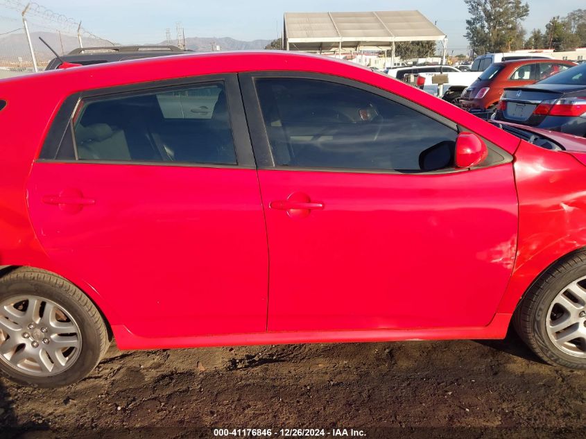 2009 Toyota Matrix VIN: 2T1KU40E89C112533 Lot: 41176846