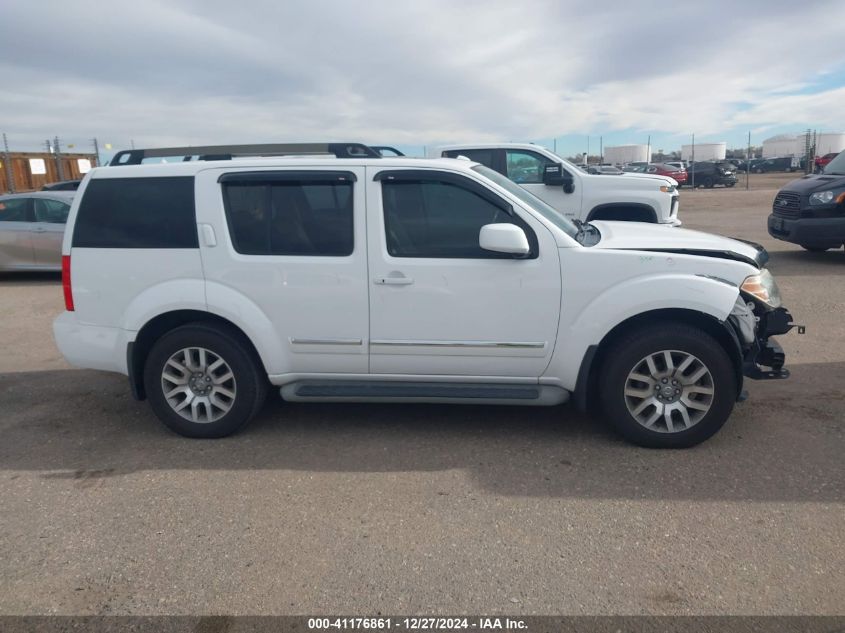 2011 Nissan Pathfinder Le VIN: 5N1AR1NBXBC621415 Lot: 41176861