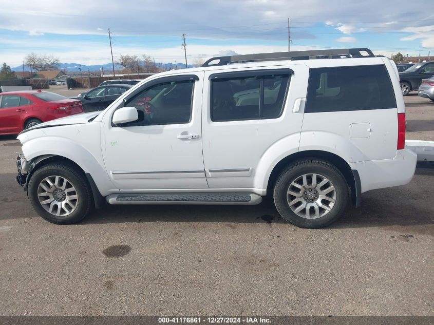 2011 Nissan Pathfinder Le VIN: 5N1AR1NBXBC621415 Lot: 41176861