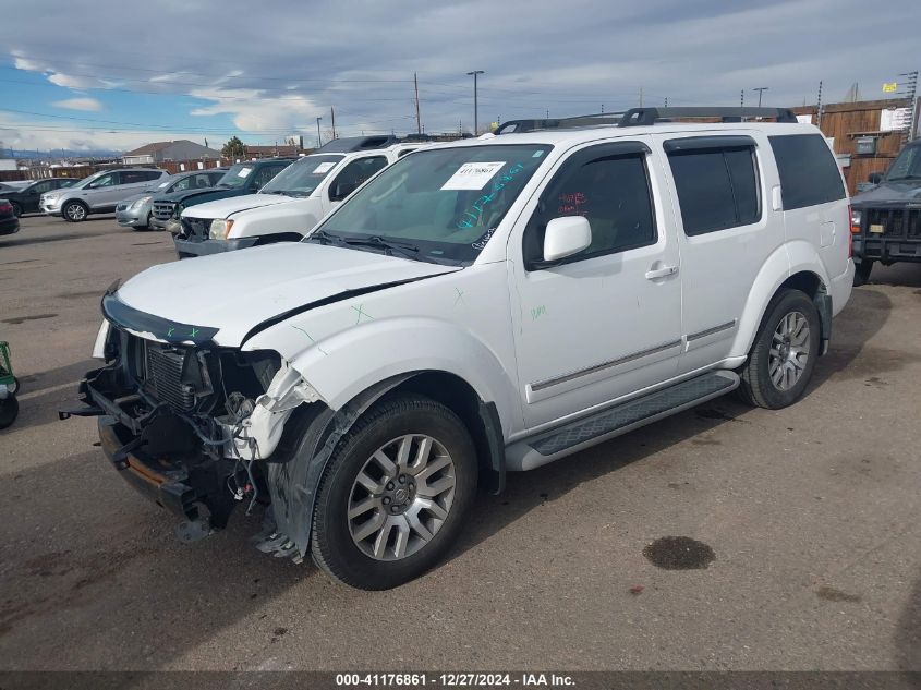 2011 Nissan Pathfinder Le VIN: 5N1AR1NBXBC621415 Lot: 41176861