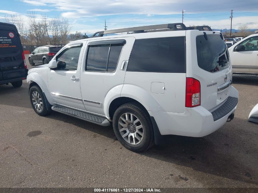 2011 Nissan Pathfinder Le VIN: 5N1AR1NBXBC621415 Lot: 41176861