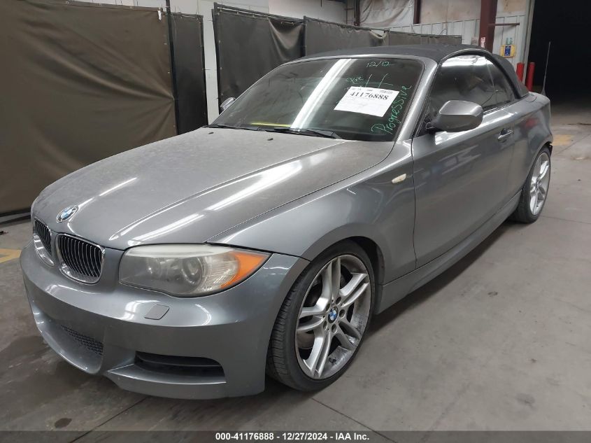 2012 BMW 135I VIN: WBAUN7C55CVM26354 Lot: 41176888