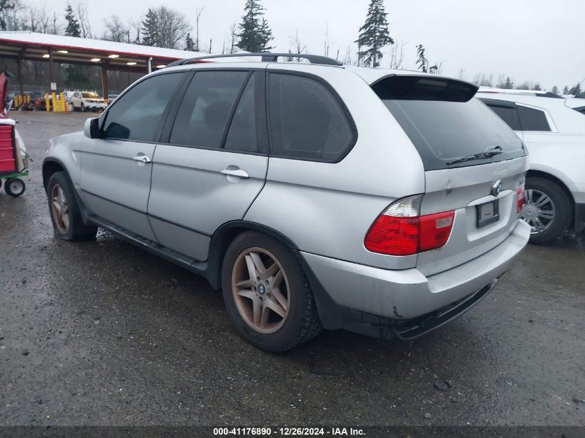 2005 BMW X5 4.4I VIN: 5UXFB53565LV19311 Lot: 41176890