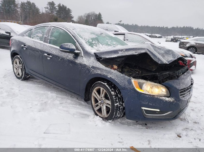 2015 Volvo S60 T5 Premier VIN: YV126MFB0F2316335 Lot: 41176907