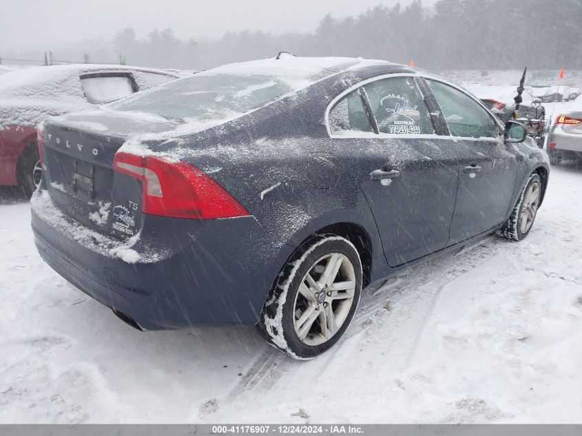 2015 Volvo S60 T5 Premier VIN: YV126MFB0F2316335 Lot: 41176907