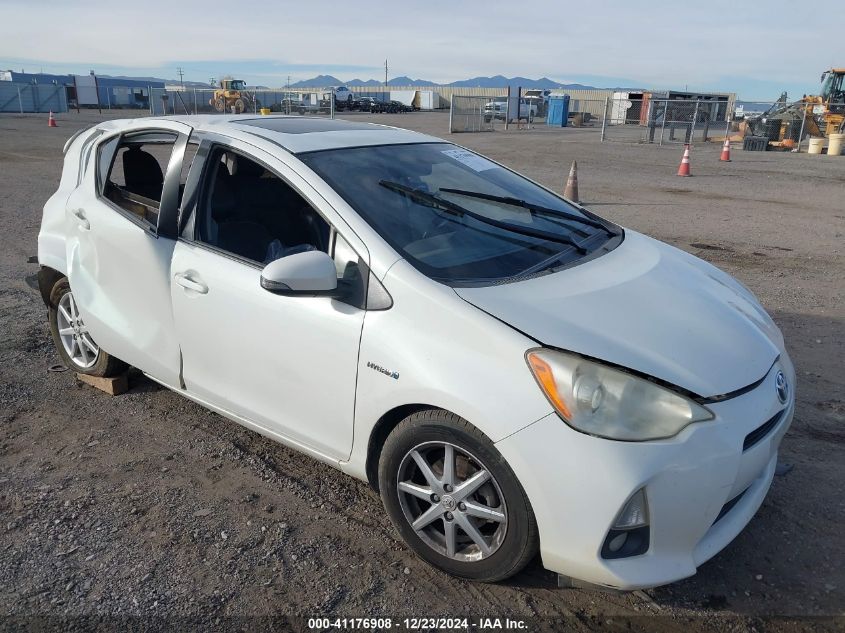 2012 Toyota Prius C VIN: JTDKDTB31C1030614 Lot: 41176908