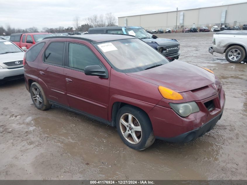 2003 Pontiac Aztek VIN: 3G7DB03E43S591366 Lot: 41176924