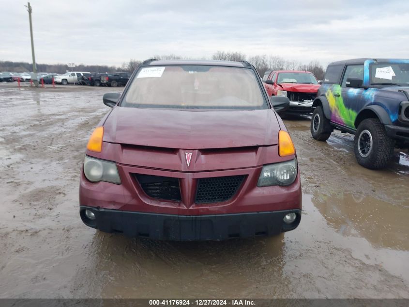 2003 Pontiac Aztek VIN: 3G7DB03E43S591366 Lot: 41176924