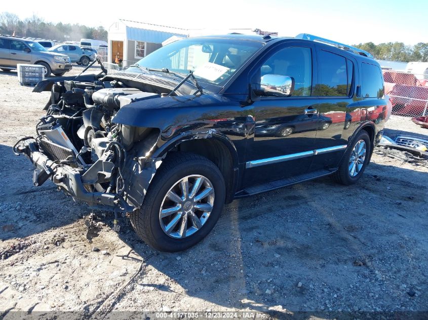 2008 Infiniti Qx56 VIN: 5N3AA08CX8N914466 Lot: 41177035