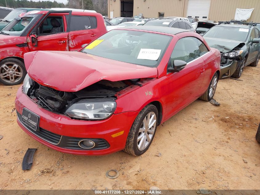 2012 Volkswagen Eos Komfort VIN: WVWBW7AH7CV009144 Lot: 41177208