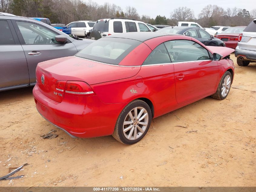 2012 Volkswagen Eos Komfort VIN: WVWBW7AH7CV009144 Lot: 41177208