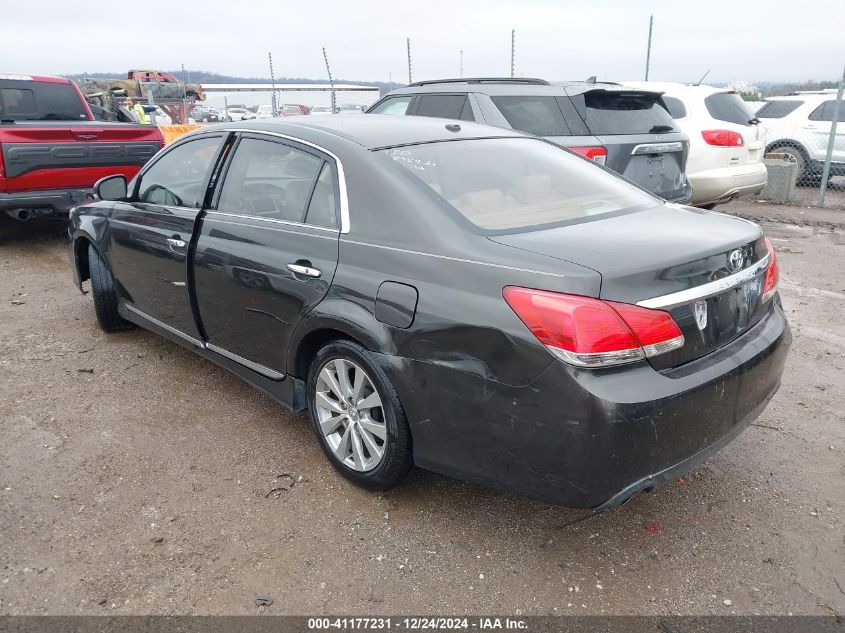 2011 Toyota Avalon Limited VIN: 4T1BK3DB0BU387429 Lot: 41177231