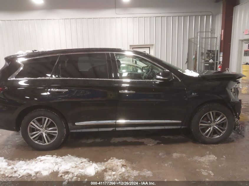 2020 Infiniti Qx60 Pure Awd VIN: 5N1DL0MMXLC505662 Lot: 41177266