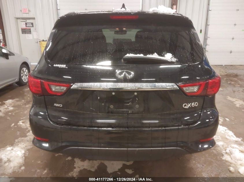 2020 Infiniti Qx60 Pure Awd VIN: 5N1DL0MMXLC505662 Lot: 41177266