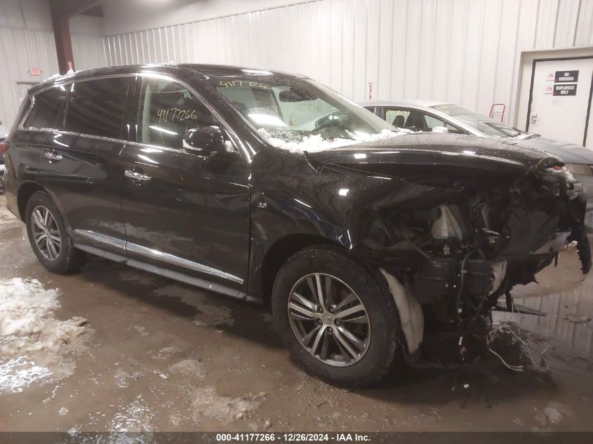 2020 Infiniti Qx60 Pure Awd VIN: 5N1DL0MMXLC505662 Lot: 41177266