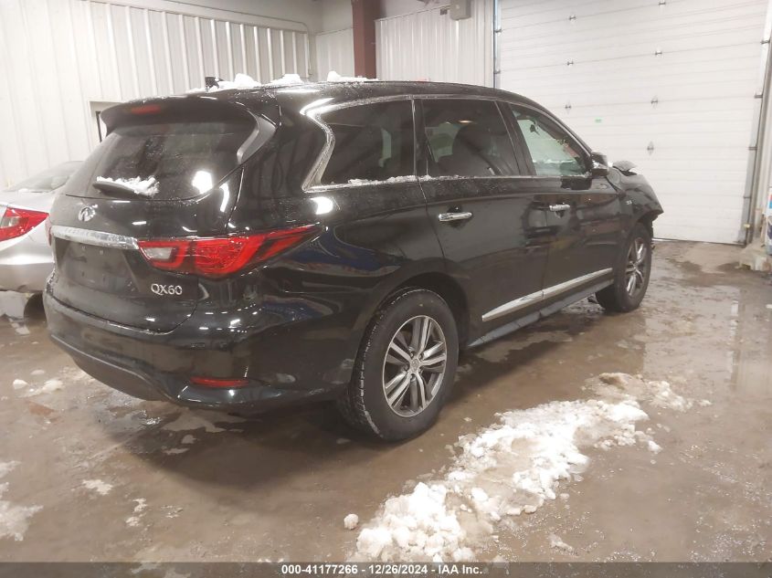 2020 Infiniti Qx60 Pure Awd VIN: 5N1DL0MMXLC505662 Lot: 41177266