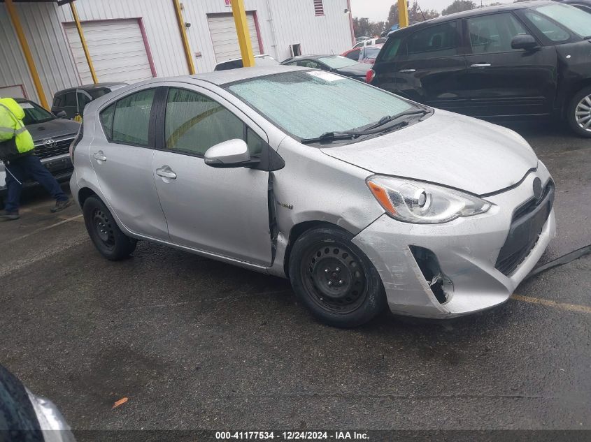 2015 Toyota Prius C One VIN: JTDKDTB39F1101482 Lot: 41177534