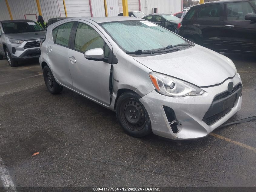 2015 Toyota Prius C One VIN: JTDKDTB39F1101482 Lot: 41177534