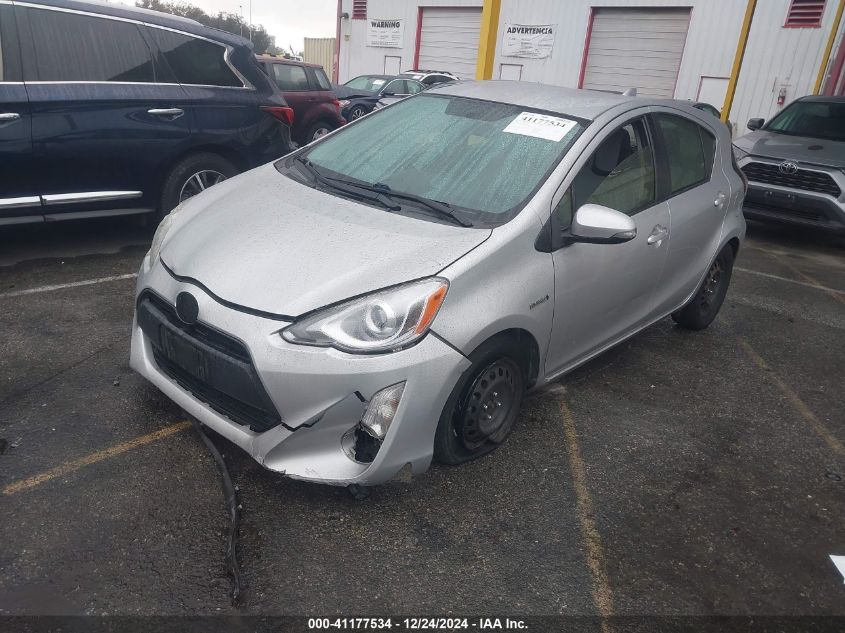 2015 Toyota Prius C One VIN: JTDKDTB39F1101482 Lot: 41177534