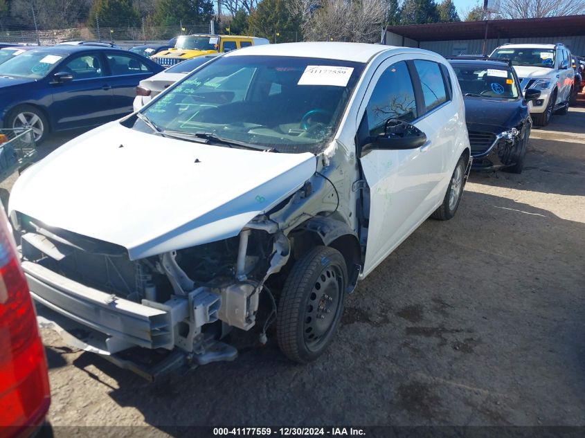 2015 Chevrolet Sonic Lt Auto VIN: 1G1JC6SH3F4202861 Lot: 41177559