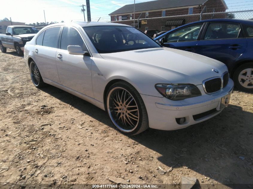 2006 BMW 750Li VIN: WBAHN83546DT28627 Lot: 41177665