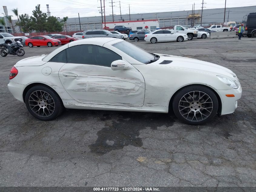 2009 Mercedes-Benz Slk 300 VIN: WDBWK54F09F202586 Lot: 41177723