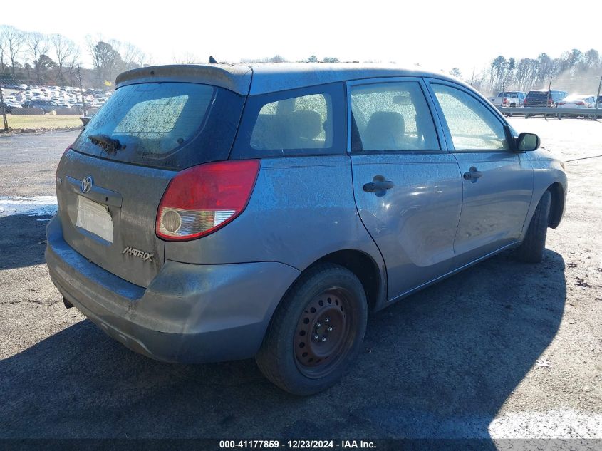 2004 Toyota Matrix Standard VIN: 2T1KR32E84C304553 Lot: 41177859