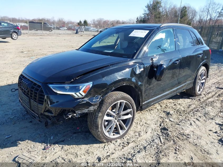 2024 Audi Q3 Premium 45 Tfsi S Line Quattro Tiptronic VIN: WA1DECF35R1049699 Lot: 41177879