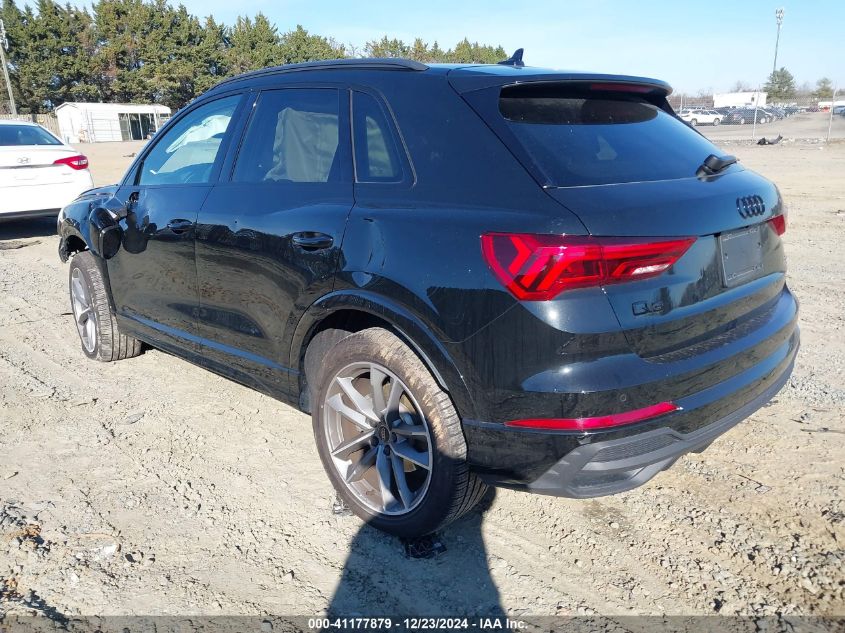 2024 Audi Q3 Premium 45 Tfsi S Line Quattro Tiptronic VIN: WA1DECF35R1049699 Lot: 41177879