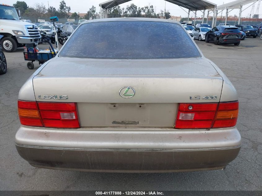 1995 Lexus Ls 400 VIN: JT8UF22E0S0005673 Lot: 41177888