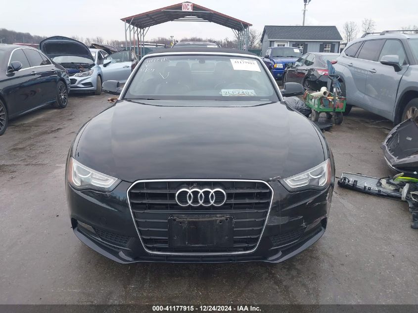 2013 Audi A5 2.0T Premium VIN: WAUAFAFH0DN013844 Lot: 41177915