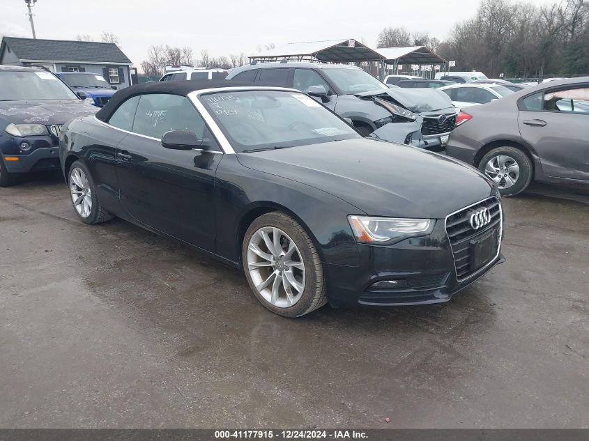 2013 Audi A5 2.0T Premium VIN: WAUAFAFH0DN013844 Lot: 41177915