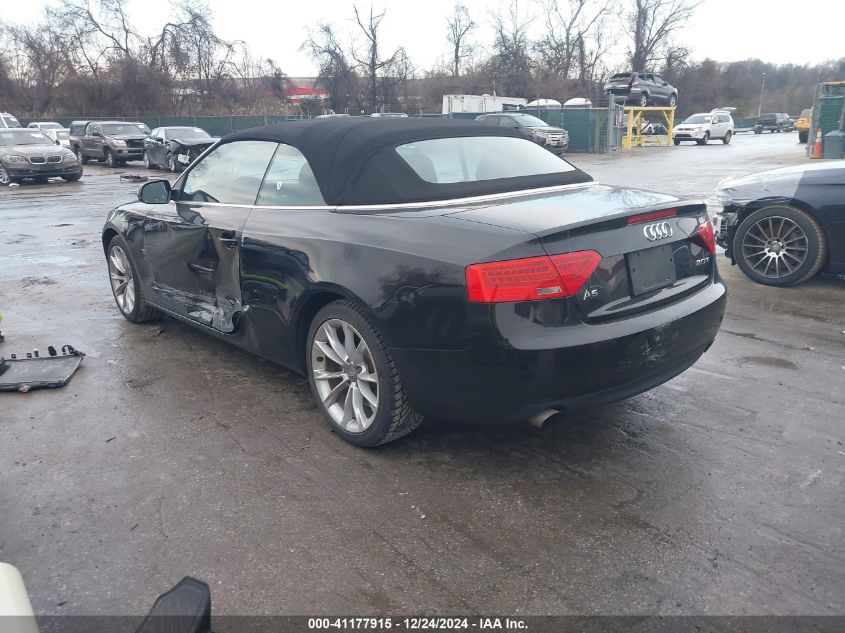 2013 Audi A5 2.0T Premium VIN: WAUAFAFH0DN013844 Lot: 41177915