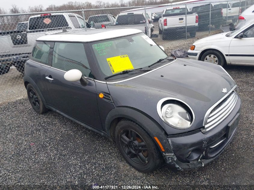 2012 Mini Cooper VIN: WMWSU3C56CT184687 Lot: 41177921