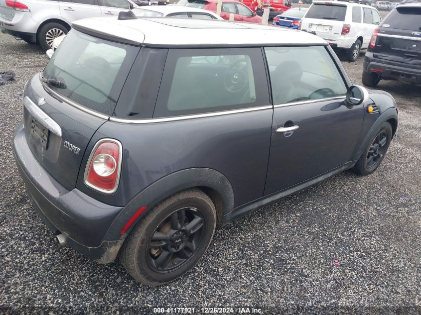 2012 Mini Cooper VIN: WMWSU3C56CT184687 Lot: 41177921