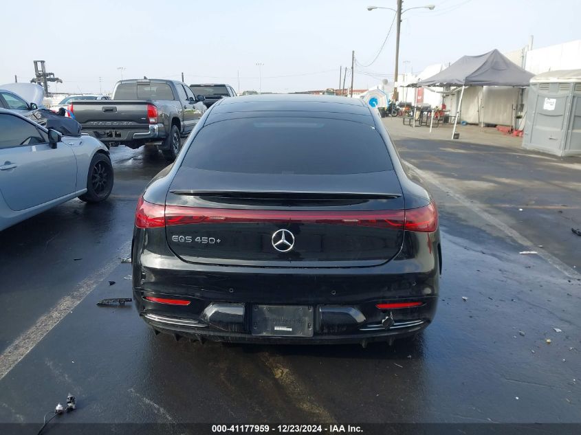 2022 Mercedes-Benz Eqs Sedan 450+ VIN: W1KCG2DB8NA005860 Lot: 41177959