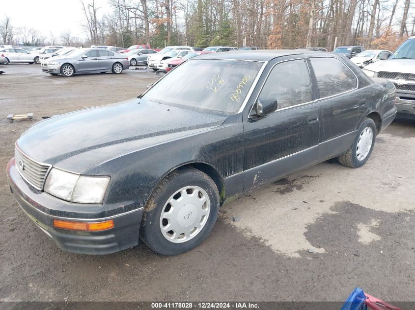 1996 Lexus Ls 400 VIN: JT8BH22F5T0059935 Lot: 41178028