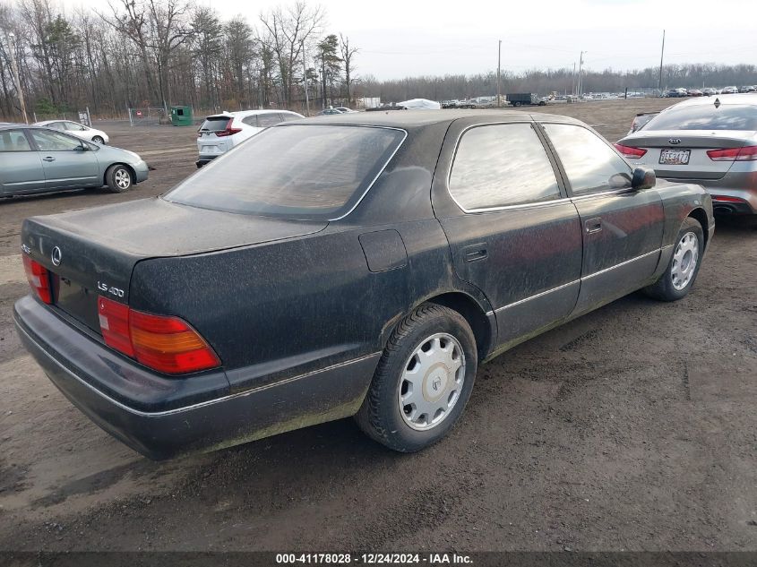 1996 Lexus Ls 400 VIN: JT8BH22F5T0059935 Lot: 41178028