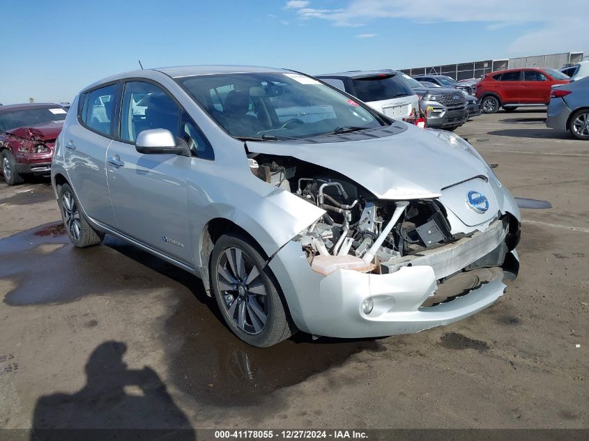 2015 Nissan Leaf Sl VIN: 1N4AZ0CP8FC309974 Lot: 41178055