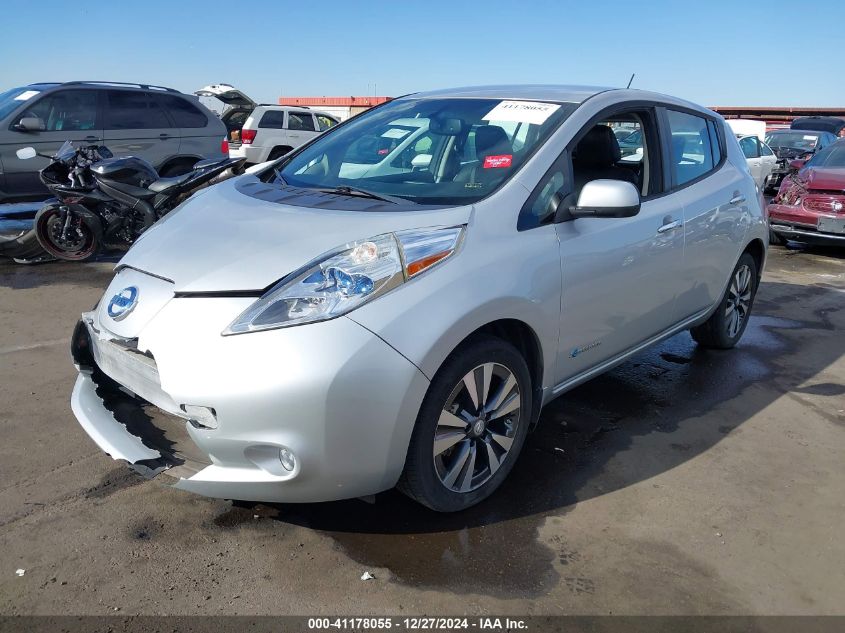 2015 Nissan Leaf Sl VIN: 1N4AZ0CP8FC309974 Lot: 41178055