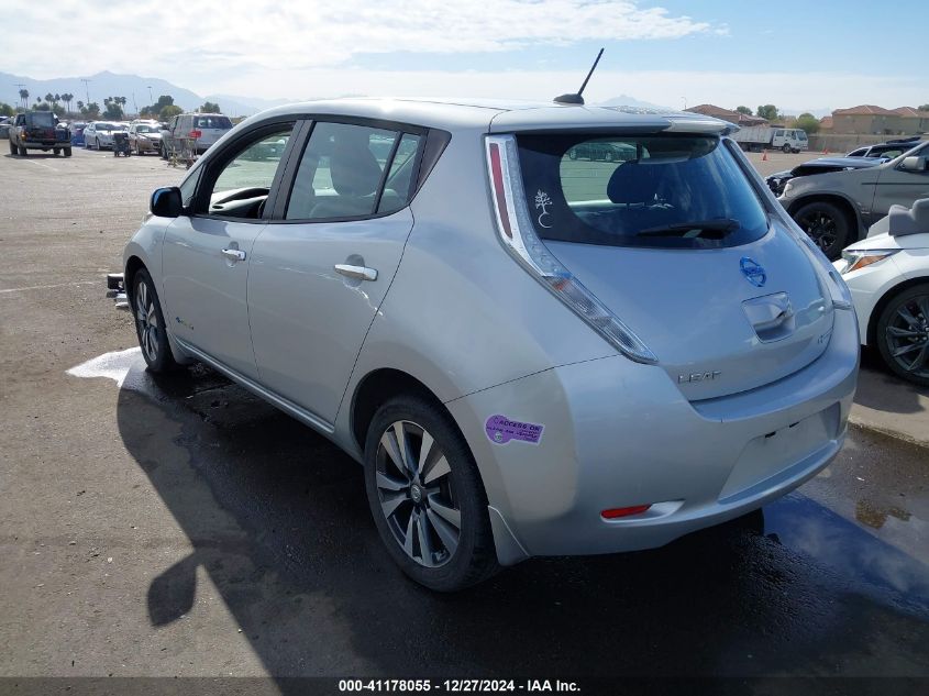 2015 Nissan Leaf Sl VIN: 1N4AZ0CP8FC309974 Lot: 41178055