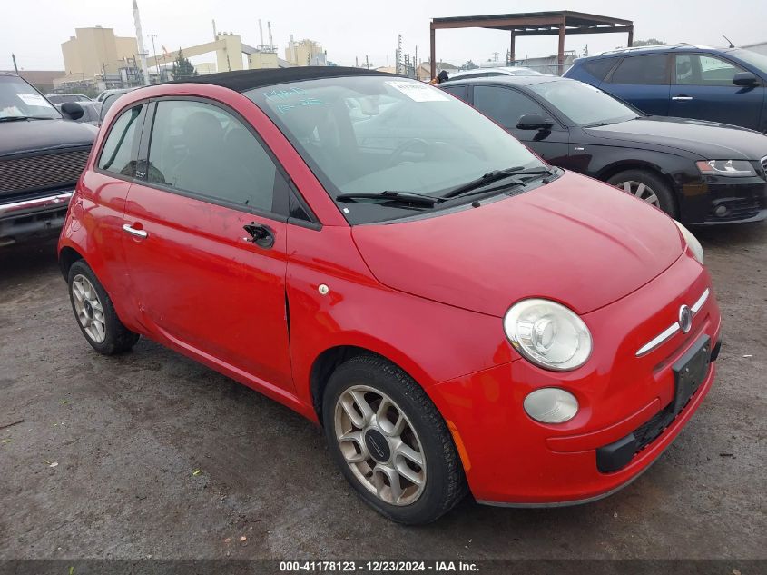 2012 Fiat 500C Pop VIN: 3C3CFFDR5CT223251 Lot: 41178123