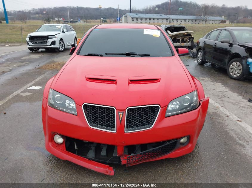 2009 Pontiac G8 Gt VIN: 6G2EC57Y69L167648 Lot: 41178154