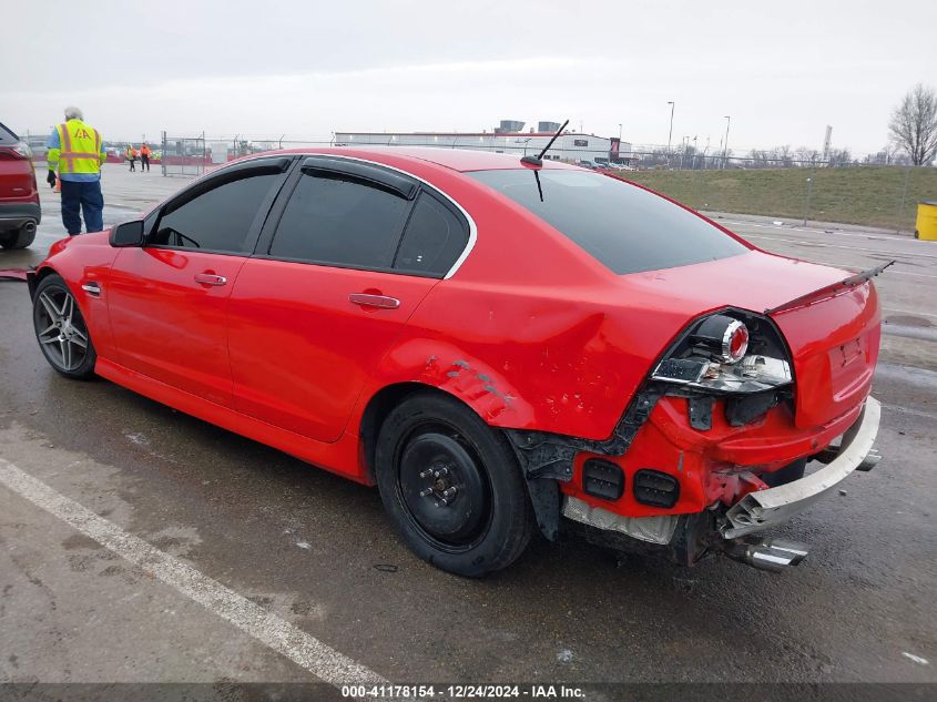 2009 Pontiac G8 Gt VIN: 6G2EC57Y69L167648 Lot: 41178154