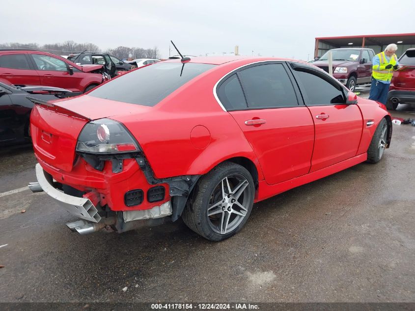 2009 Pontiac G8 Gt VIN: 6G2EC57Y69L167648 Lot: 41178154