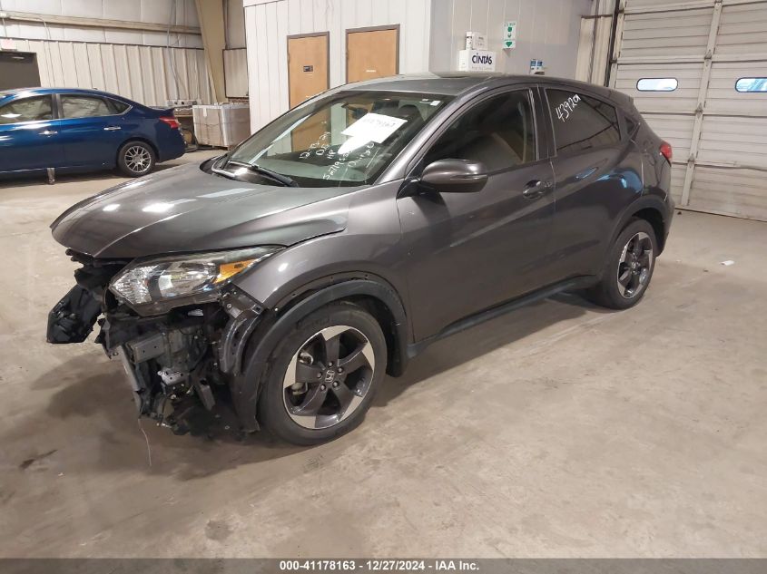 2018 Honda Hr-V Ex VIN: 3CZRU6H52JM719550 Lot: 41178163