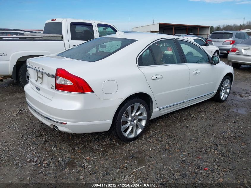 2015 Volvo S80 T6 Platinum VIN: YV1902MM3F1191443 Lot: 41178232