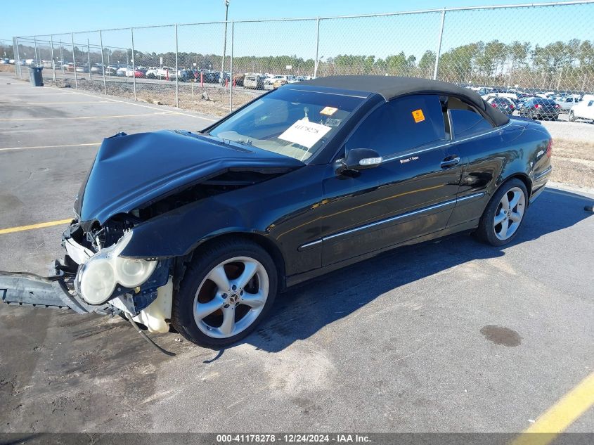 2005 Mercedes-Benz Clk 320 VIN: WDBTK65J85F124287 Lot: 40087774